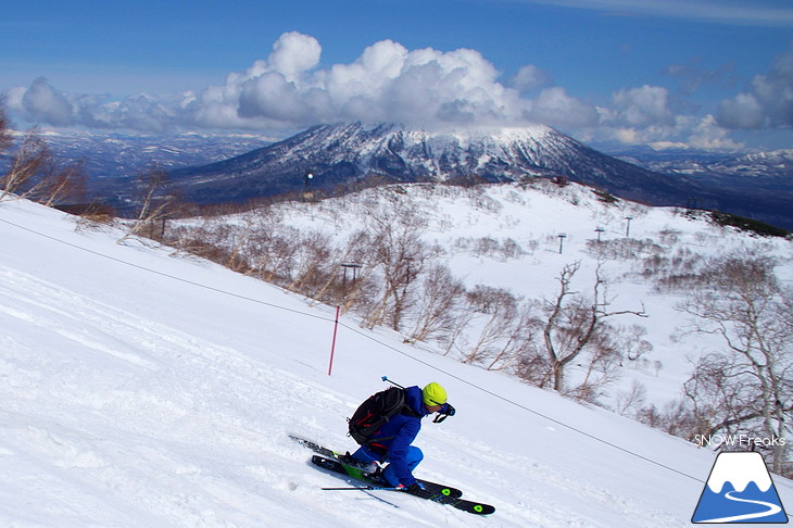 ニセコアンヌプリ国際スキー場 beautiful spring day!!